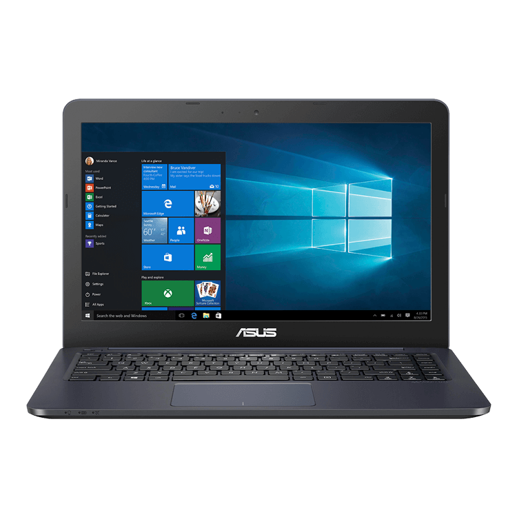 Laptop Asus E402WA 14 "| RAM 4 GB | DD 500 GM | AMD E26110 | La Compraton